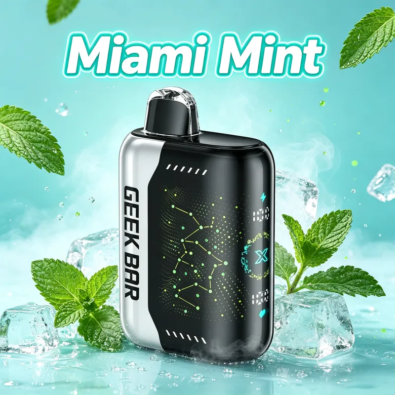 Miami Mint,Geek-Bar Single 25K