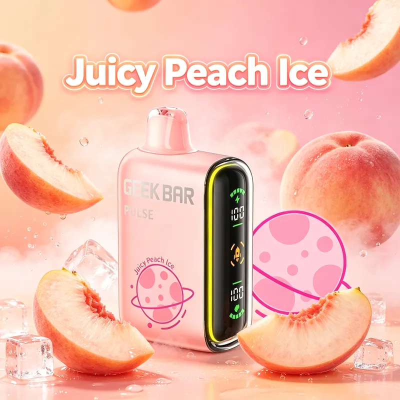 Juicy Peach Ice-Geek-Bar, 15K