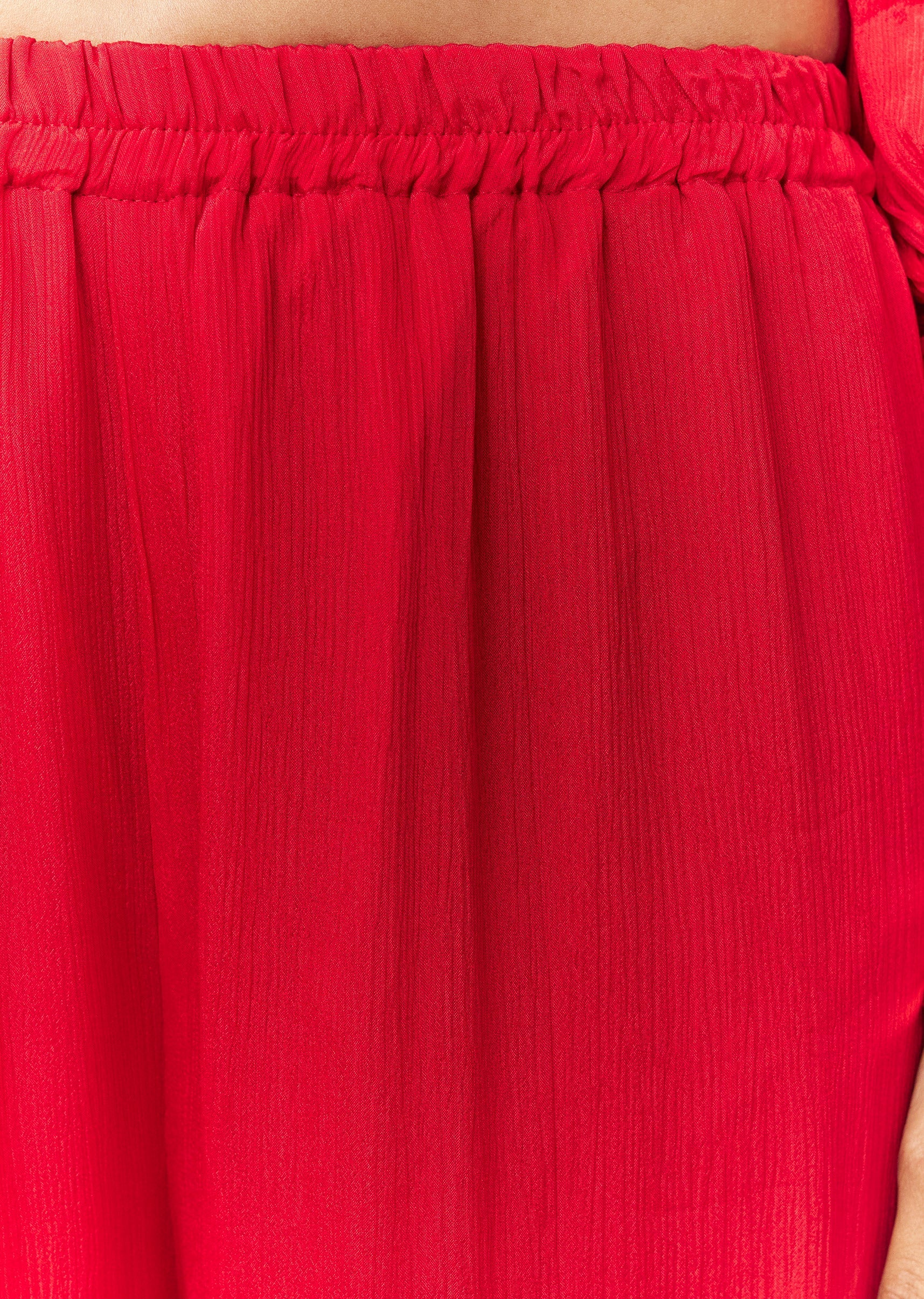 Red Zardosi And Thread Work Cape Set With Palazzo