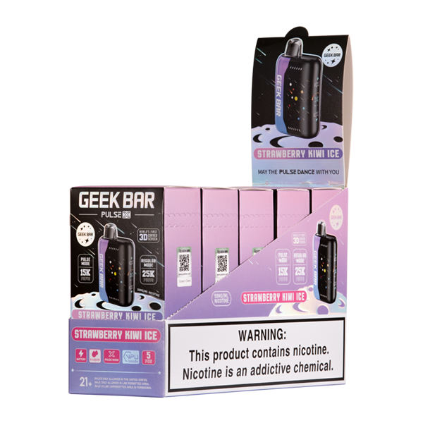 Geek Bar X Strawberry Kiwi Ice