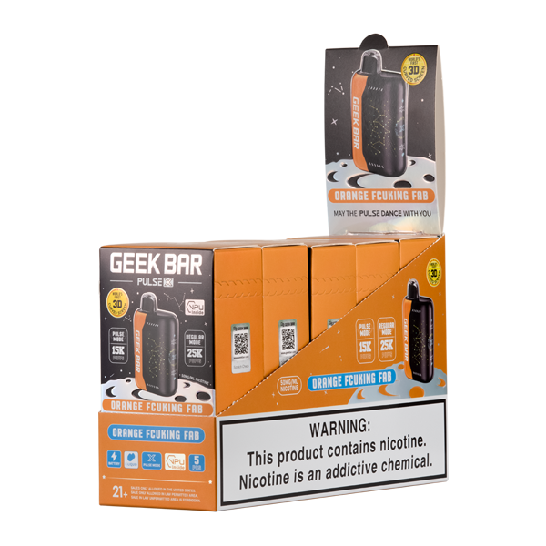 Geek Bar X Orange Fcuking Fab