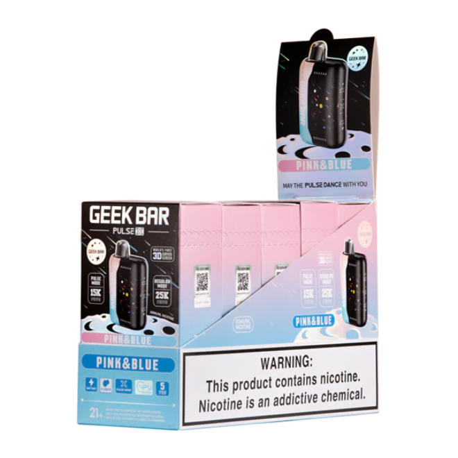 Geek Bar X  Pink and Blue