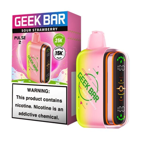 Geek Bar 2 25K Sour Strawberry