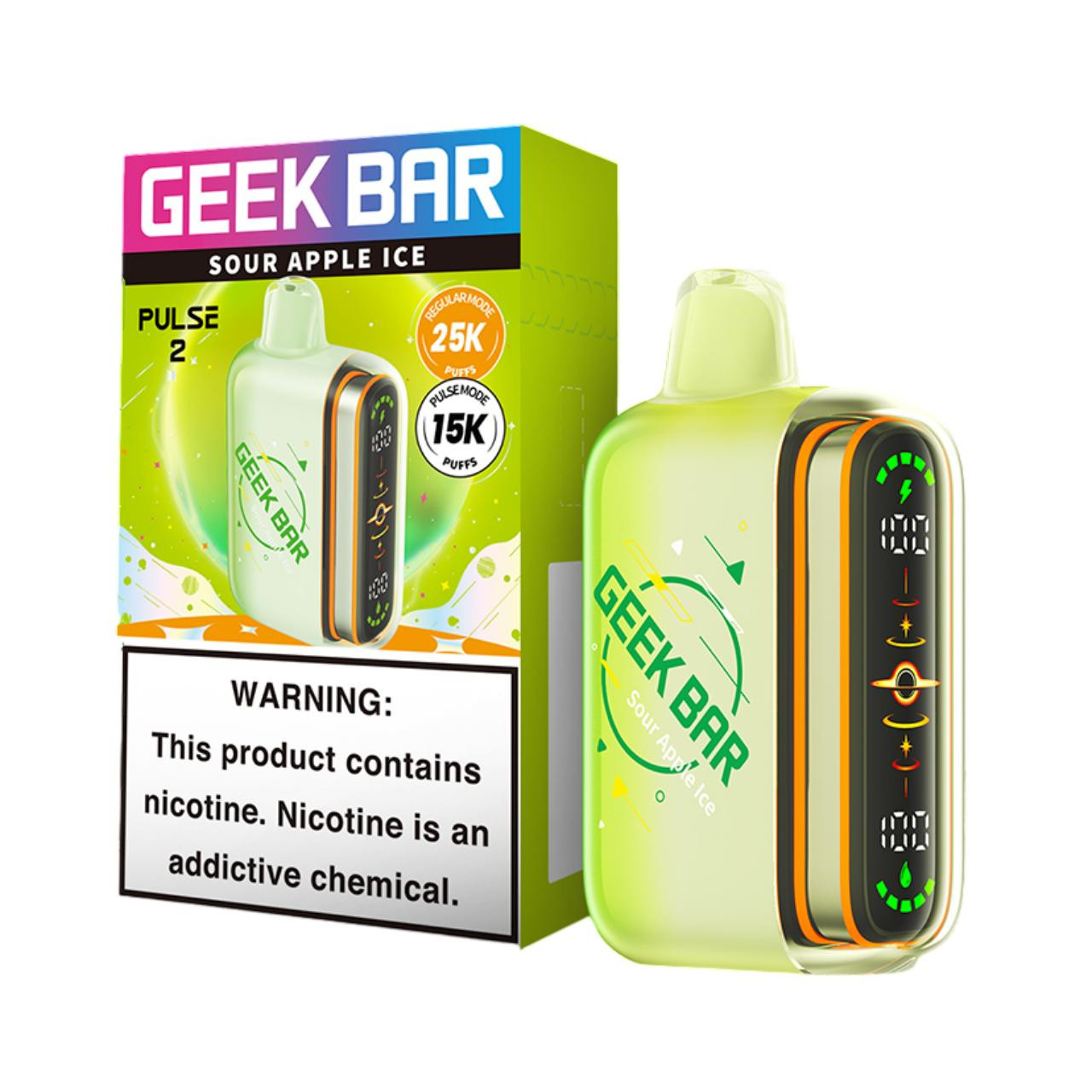 Geek Bar 2 25K Sour Apple Ice