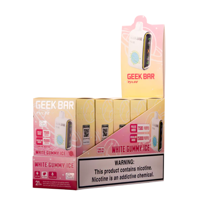 Geek Bar White Gummy Ice